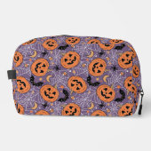 Trousse De Toilette Motif d'Halloween violet Jack-O-lanterne (Recto)