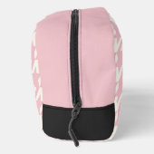 Trousse De Toilette Motif élégant Dusty Rose rose rose pâle (Droite)