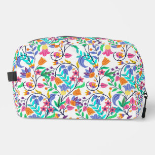 Trousse De Toilette Motif floral exotique coloré