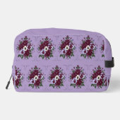 Trousse de Toilette Motif Floral Violettes Toilettasje (Achterkant)