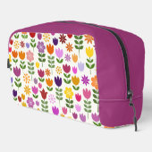 Trousse De Toilette Motif Lg Fleurs Style Scandinave (Coin droit)