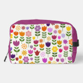 Trousse De Toilette Motif Lg Fleurs Style Scandinave (Verso)