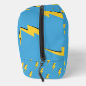 Trousse De Toilette Motif Yellow Lightning Blue Arrière - plan Y2K (Droite)