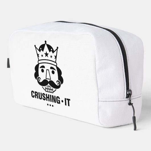 Trousse De Toilette Motivational Crushing It Daily Hustle Mindset Succ (Coin droit)