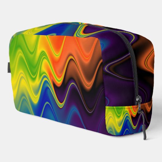 Trousse De Toilette Multicolor Abstrait (Coin droit)
