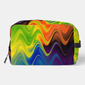 Trousse De Toilette Multicolor Abstrait (Verso)