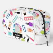 Trousse De Toilette Nails Manicure Pedicure Beauty Makeup Custom Name (Coin droit)