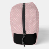 Trousse De Toilette Name || Pale Blush Pink Stylish Trellis Pattern (Droite)