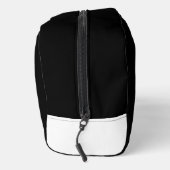 Trousse De Toilette Noir avec nom blanc (Droite)