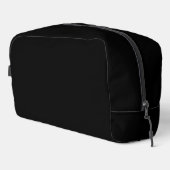 Trousse De Toilette Noir solide (Coin droit)