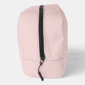 Trousse De Toilette Nom de script moderne rose et or (Droite)