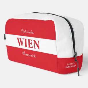 Trousse De Toilette Nom et texte personnalisés - Vienne