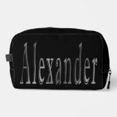 Trousse De Toilette Nom Grey Alexander, (Recto)
