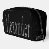 Trousse De Toilette Nom Grey Alexander, (Coin droit)