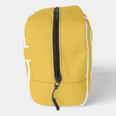 Trousse De Toilette Nom Personnalisable Jaune d'été (Droite)
