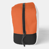 Trousse De Toilette Nom personnalisé Boule de Bowling avec flamme (Droite)