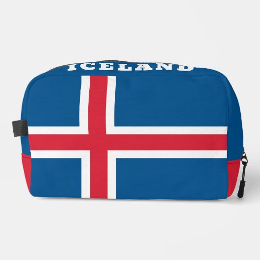 Trousse De Toilette Nom personnalisé Islande (Recto)