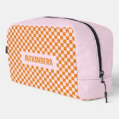 Trousse De Toilette Nom Pink Orange Bachelorette (Coin droit)