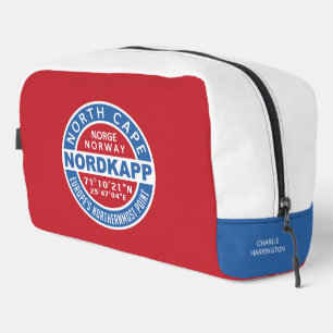 Trousse De Toilette NORDKAPP Norvège nom personnalisé