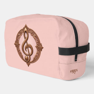 Trousse De Toilette Note sur le Clé musical de nom personnalisé