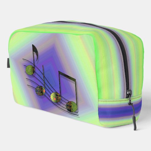 Trousse De Toilette Notes de Dubstep (Coin droit)