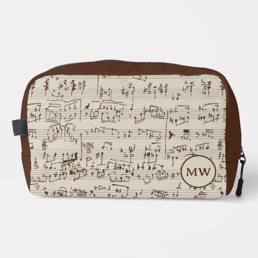 Trousse De Toilette Notes musicales (Recto)