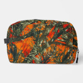 Trousse De Toilette Orange  Camouflage  (Recto)