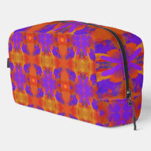 Orange Purple And Red Abstract Graphic Art Design
