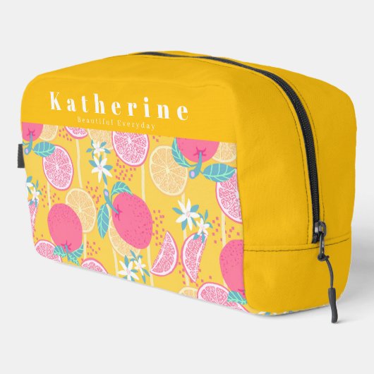 Trousse De Toilette Orange Summer Mustard (Coin droit)