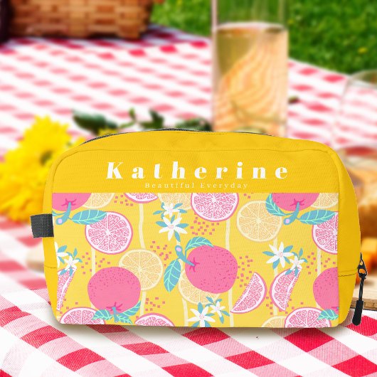 Trousse De Toilette Orange Summer Mustard