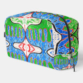 Trousse De Toilette "Organic Geometry" Travel Pouch (Coin droit)