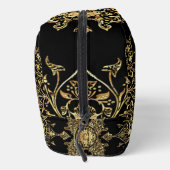 Trousse De Toilette Ornement noir et or (Droite)