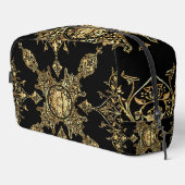 Trousse De Toilette Ornement noir et or (Coin droit)