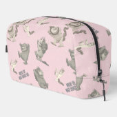 Trousse De Toilette Où sont les monstres Pink Star Pattern (Coin droit)