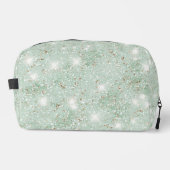 Trousse De Toilette Paillettes Fausse Menthe (Recto)