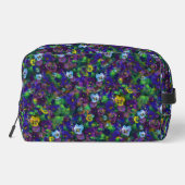 Trousse de toilette Pansies [violet] (Verso)