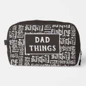 Trousse De Toilette Papa choses Pêche Motif Toilettes (Recto)