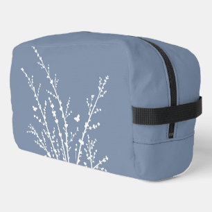 Trousse De Toilette Papillons bleus Dusty Branches botaniques Modernes