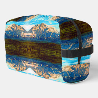 Trousse De Toilette Parc national vintage USA Alaska Mt Mckinley