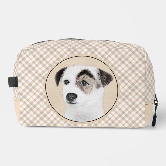 Trousse De Toilette Parson Jack Russell Terrier Peinture Chien d'anima (Recto)