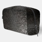 Trousse De Toilette Parties scintillant parfumée noir et blanc Goth Gl (Coin droit)