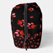 Trousse De Toilette Parties scintillant rouge étincelante à l'impressi (Droite)