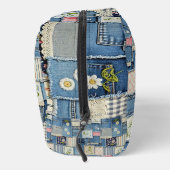 Trousse De Toilette Patchwork Denim (Droite)