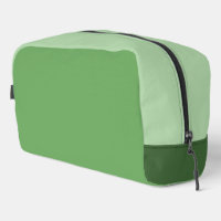 Patchwork Shades de Green Travel ToiletryBag
