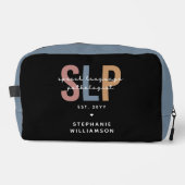 Trousse De Toilette Pathologiste du langage SLP personnalisé (Recto)