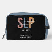 Trousse De Toilette Pathologiste du langage SLP personnalisé (Verso)