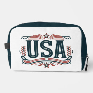 Trousse De Toilette Patriotique, États-Unis vintages