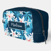 Trousse De Toilette Pattern tropical hibiscus (Coin droit)