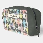 Trousse De Toilette Patters de Hipster Cute (Coin droit)