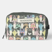 Trousse De Toilette Patters de Hipster Cute (Verso)